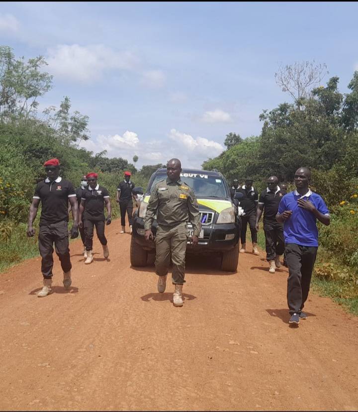 Security team on duty